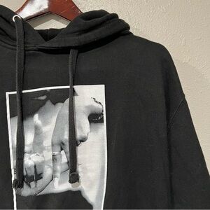 Estevan Oriol The Original LA Hands Hooded Sweatshirt Hoodie Men’s Small Black